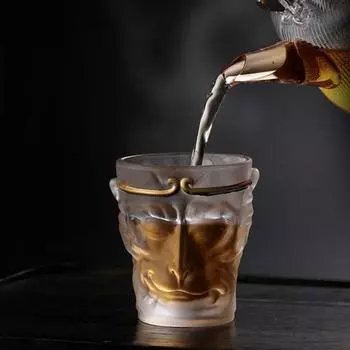 Стеклянная кружка Sun Wukong 110/130 мл Monkey King Clear Mug Novelty Journey to The