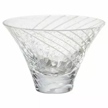 Стеклянная кружка Toyo Sasaki Edo Glass Yachiyo Kiln Cup Yukimi Sake 80 мл Сделано в Японии Стеклянная кружка для саке Стеклянная кружка для саке Подарок Подарок Уважение к пожилым