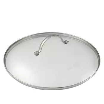 Стеклянная крышка GreenPan 28 см Ручка из нержавеющей стали Полностью усиленная Можно мыть в посудомоечной машине CC001078-001