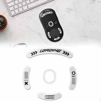 Стеклянная мышь, коньки, аксессуары, совместимость, подарки, плавное движение, профессиональный, простой в использовании Style F