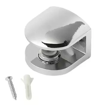 Стеклянная полка литая под давлением современный простой стиль регулируемый нескользящий влагостойкий держатель для шкафа ванной комнаты