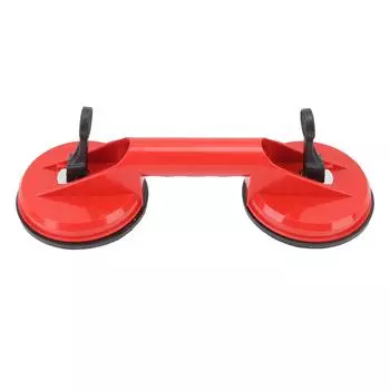 Стеклянная присоска Пластиковый двойной захват для плитки Присоска для пола Ручной съемник присосок