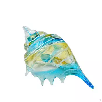 Стеклянная Раковина Фигурка Креативная Скульптура Уникальное Украшение Настольного Искусства, Художественный Орнамент Современная Статуя для