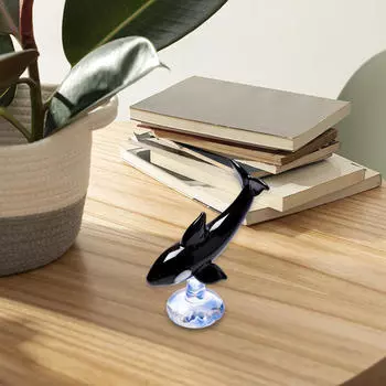 Стеклянная скульптура животных, настольный дисплей, фигурки, центральная часть стола, реалистичные поделки ручной работы для Style B