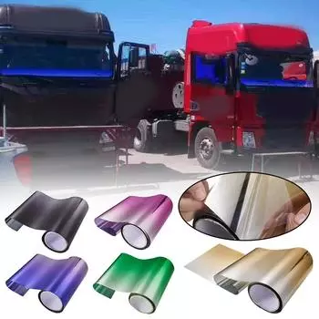 Стеклянная солнцезащитная градиентная пленка, солнечная УФ-защитная наклейка, автомобильные аксессуары, пленки, устойчивые к царапинам, высокого качества H8G5 pink