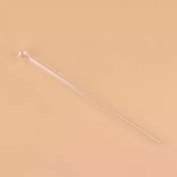 Стеклянная соломинка длиной 19 см с круглой головкой, экологически чистые многоразовые трубочки для питья для молочных коктейлей, коктейлей, коктейлей, барных аксессуаров для дома 9