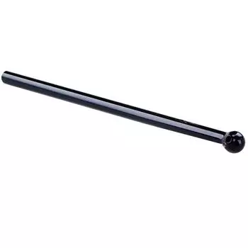 Стеклянная соломинка для питья, моющаяся, многоразовая, с круглой головкой, антикоррозийная, для дома, на открытом воздухе, для барбекю, безалкогольные напитки, соломинки для вина, барные инструменты прозрачный