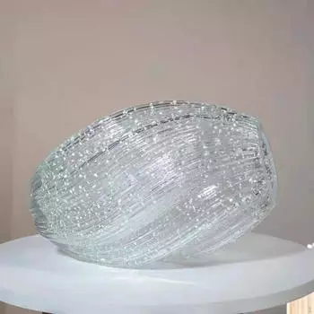 Стеклянная ваза для цветов, центральный элемент стола, декоративное украшение для вечеринки у кровати