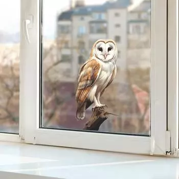 Стеклянное окно, домашний фон, ландшафтный дизайн, наклейка на окно, электростатический УФ 28*15CM/fun-f98