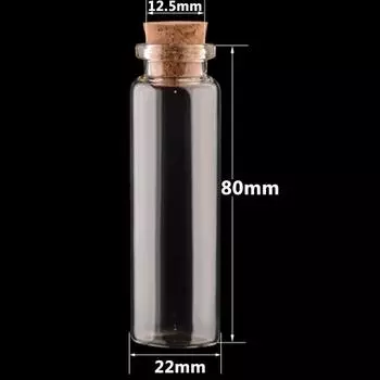 Стеклянные банки, самодельные пробковые контейнеры, маленькие баночки Мейсона, флаконы с посланиями, популярные мини-бутылки 1 шт., дешевые украшения для бутылок, высококачественное украшение ручной работы 22*40*12.5
