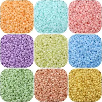 Стеклянные бусины-разделители с имитацией нефрита для мороженого для изготовления ювелирных изделий, аксессуары ручной работы «сделай сам» B27 3mm 660pcs