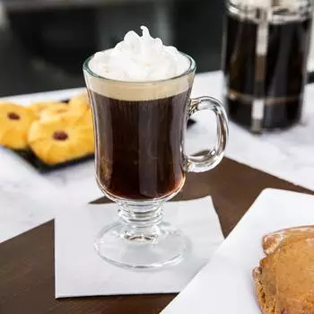 Стеклянные чашки для кофе, домашнего бара, вечеринки, прозрачные, для коктейлей, напитков, стаканов, газировки, молока, сока, напитков, воды, кружек, стаканов, посуды для напитков, кухонных принадлежностей 120ml