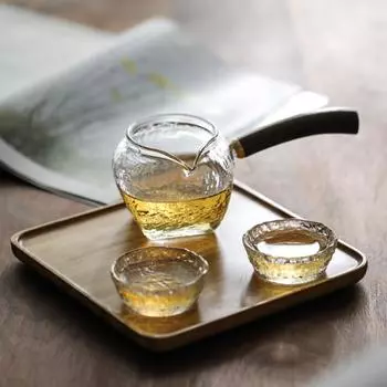 Стеклянные кувшины для чая Chahai Glass Gongdaobei стеклянные чайные аксессуары 250 мл Clear