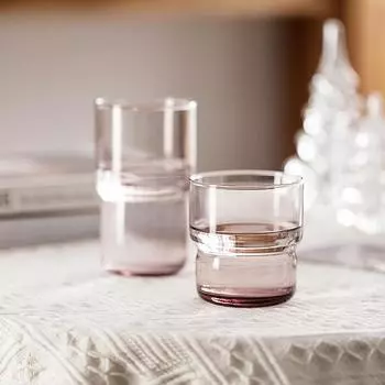 Стеклянные стаканы для лонг-дринков, цветные стаканы для питья, цветные стаканы, закаленное стекло для сока, напитков, пива, коктейлей 201-300ml