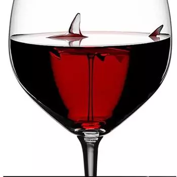 Стеклянный бокал для вина Shark Red Wine Glass High Heel Red Wine Glass Wedding Gift 22