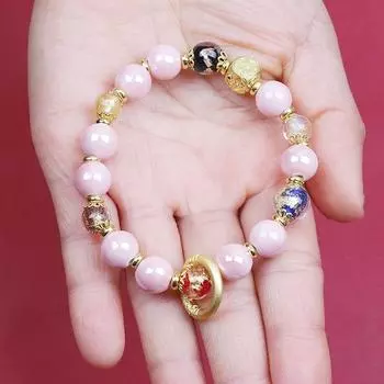 Стеклянный браслет может принести удачу about 10mm