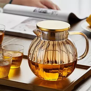 Стеклянный чайник для плиты, микроволновая печь, устойчивый к высоким температурам, чайник из боросиликатного стекла, прозрачный чайник для дома