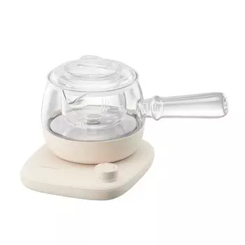 Стеклянный чайник KYUSU Электрический чайник для кипячения воды Стеклянный чайник для кипячения воды Прозрачный чайник [Официальный Vitantonio] (ВЕК-30-И) [С режимом]