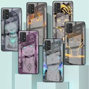 Стеклянный чехол для Samsung Galaxy A52 A71 A50 A51 A70 A21s A31 A72 A10 A12 A30 A22 5G, чехол для телефона, японское аниме, Токио Мстители Samsung A71 5G