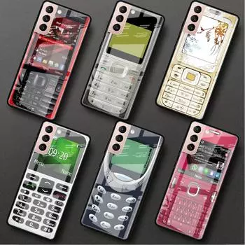 Стеклянный чехол для Samsung Galaxy S22 S20 FE S21 5G S10 S9 Plus Note 10 20 Lite, закаленный чехол для телефона, магнитная кассета с радиолентой Leather