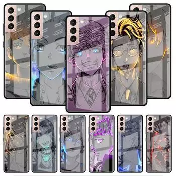 Стеклянный чехол для Samsung Galaxy S22 S20 FE S21 5G S10 S9 Plus Note 10 20 Lite закаленный чехол для телефона японское аниме Tokyo Revengers Samsung S22 Ultra 5G