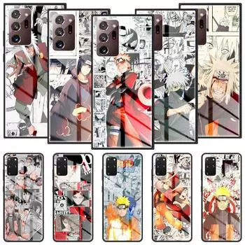 Стеклянный чехол для Samsung S20 FE S21 S10 S9 S8, чехол для Galaxy Note 20 Ultra 10 Plus 9, закаленный чехол Sac _Janpan Anime Samsung S10 Plus