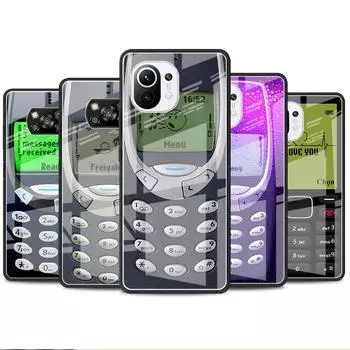 Стеклянный чехол для Xiaomi Poco X3 NFC 11 Lite 11T F3 M3 для Redmi Note 11 10 9 8 Pro 10S 9S, чехол для телефона, магнитная кассета с радиолентой Xiaomi Poco M3