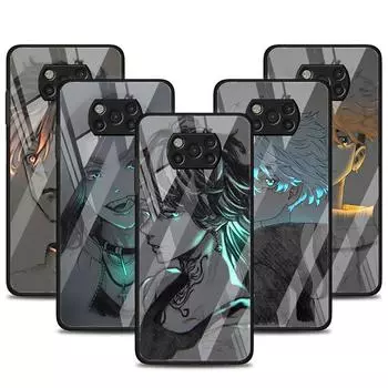 Стеклянный чехол для Xiaomi Poco X3 NFC 11 Lite 11T F3 M3 для Redmi Note 11 10 9 8 Pro 10S 9S 9A 9C, чехол для телефона Токио Мстители Xiaomi Poco M3