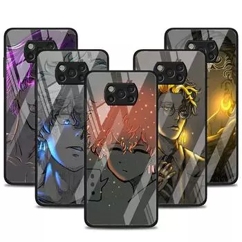 Стеклянный чехол для Xiaomi Poco X3 NFC 11 Lite 11T F3 M3 для Redmi Note 11 10 9 8 Pro 10S 9S 9A 9C, чехол для телефона Токио Мстители аниме Xiaomi Poco M3