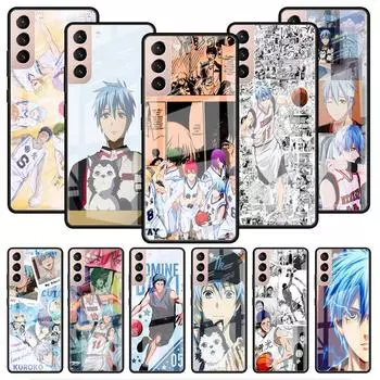 Стеклянный чехол Kuroko No Basket с аниме для Samsung Galaxy S22 S20 FE S21 Plus, чехол для телефона S10 5G S9 Note 20 Ultra 10 Lite Samsung S21 5G