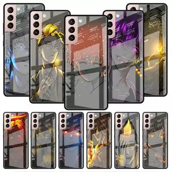 Стеклянный чехол с аниме «Токио Мстители» для Samsung Galaxy S22 S20 FE S21 Plus, чехол для телефона S10 5G S9 Note 20 Ultra 10 Lite Shell Samsung S22 Ultra 5G