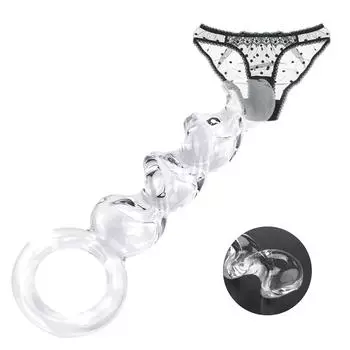 Стеклянный дилдо, длинный пенис, член, анальная пробка, секс-игрушки для женщин, вагинальный массаж, женская мастурбация, анальная стимуляция, Pyrex Crystal