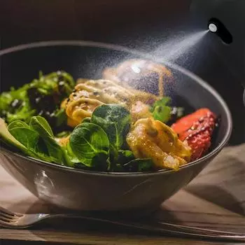 Стеклянный флакон-спрей для масла, прессованный, без подвешивания, герметичный спрей для бытовой кухни, пищевой, инструмент для бутылок-приправ бежевый