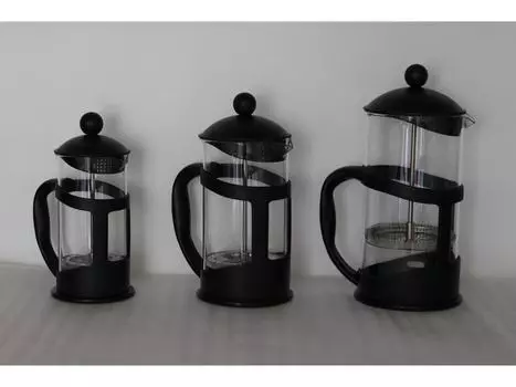 Стеклянный френч-пресс для кофе и чая с фильтром 350ml