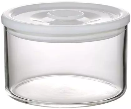 Стеклянный герметичный контейнер iwaki, белый, 200 мл, герметичная упаковка, соленья для микроволновки Rakkyo, соленья, термостойкие и T721MP-W белый