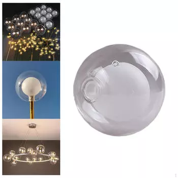Стеклянный глобус, абажур, потолочный светильник, настенный светильник, бра, абажур, крышка для лампы для чтения, White 80mm