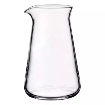 Стеклянный конический кувшин HARIO Crafts Science Емкость 100 мл Графин для молока Кувшин Сделано в Японии Прозрачный CP-100