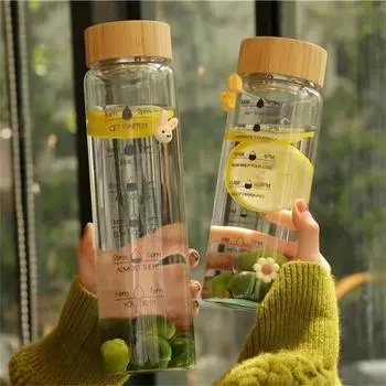 Стеклянный однослойный прозрачный дизайн 1000 мл Essential 700 мл Должна быть влажность во всем домашнем хозяйстве Чашка для воды 700ml