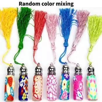 Стеклянный перезаполняемый флакон 6 мл пустой для духов, эфирных масел, роллер, дорожный флакон