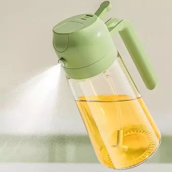 Стеклянный распылитель, простой в использовании, деликатное производство масла, высококачественные прочные бытовые товары, контейнер для растительного масла, портативный