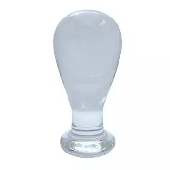 Стеклянный шарик 40/50 мм, массажная пробка с кристаллом S