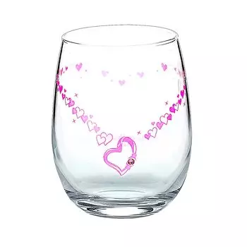 Стеклянный стакан Sears Color Changing Stone Color Crystal, рубиновый, июльский [Sears] sh84-0001-07