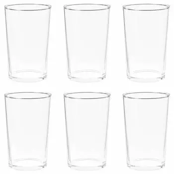 Стеклянный стакан Toyo Sasaki «День отца», 215 мл, «Сделано в Японии», можно мыть в посудомоечной машине 01108, упаковка из 6 шт.