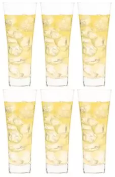 Стеклянный стакан Toyo Sasaki, стакан Odin, 310 мл, набор из 6 шт. Сделано в Японии, можно мыть в посудомоечной машине, небьющийся, хороший дизайн, награда за стеклянный стакан, пивной бокал, хайбол