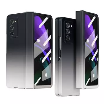 Стеклянный защитная пленка против отпечатков пальцев, чехол для Samsung Galaxy Z Fold2 Fold3 5g Fold 2 3, противоударный чехол для Samsung Z Fold 3 for Galaxy Z Fold 2