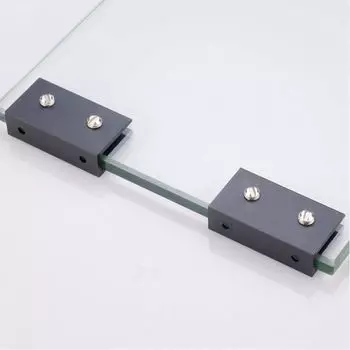 Стеклянный зажим из алюминиевого сплава, прямой угол, нержавеющий угловой паз, Т-образный, L-образный, стеклянный зажим для керамической плитки, зажимы для крепления аквариума -Style 1