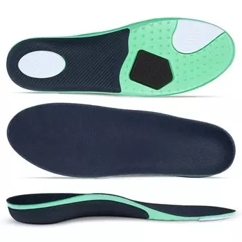 Стелька для поддержки стопы Kozzim с помощью физического удара, изготовленная из эксцентричного твердого материала, подходит для людей с плоской высокой подошвой, которые долго стоят.