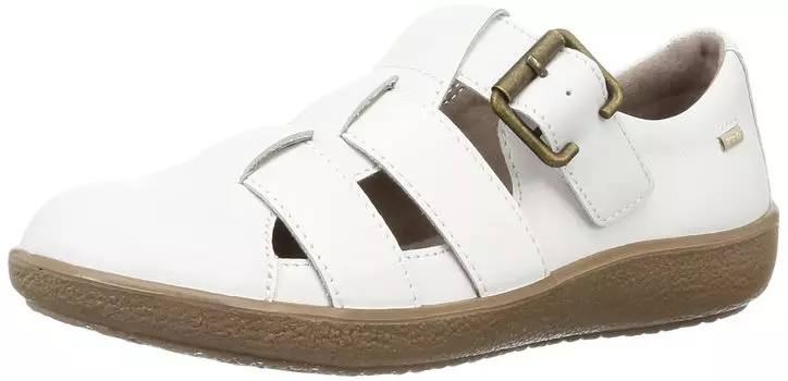 Стелька из натуральной кожи Easy to Walk 3E ASC 5540 Белый см [Achilles Sorbo] Слипоны женские 22.0 белый