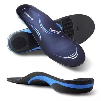 Стелька ZAMST Foot Craft Series LL Амортизация Тип подушечки Тип свода Унисекс (27,0см~28,5см) (СЕРЕДИНА) чёрный