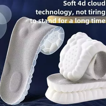 Стельки Comfort: Супермягкая поддержка свода стопы с амортизацией и дезодорированием для мужчин и женщин, идеально подходит для длительного стояния осенью и зимой. 35-36